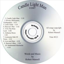 Candle Light Man