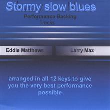 Stormy Slow Blues Backing Track