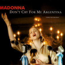 Don't Cry For Me Argentina (CDS)