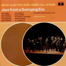 Jazz From A Swinging Era (With Earl Hines All-Stars) CD1