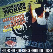 Nonsense Words - Peter Presta & Chris Shannon Mixes (feat. DBL)