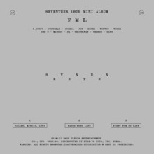 Seventeen 10Th Mini Album 'FML'