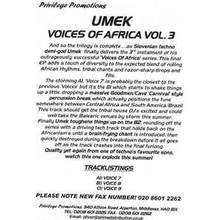 Voices Of Africa Vol. 3