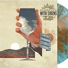 Let's Cheers To This Blue/Orange Splatter
