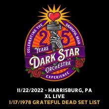 Xl Live, Harrisburg, Pa 22.11.22 (Live) CD3