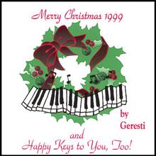 Merry Christmas 1999And Happy Keys To You Too!