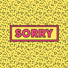 Sorry (Feat. Dream Shore) (CDS)