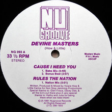 Cause I Need You (EP) (Vinyl)