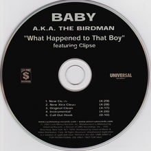 What Happened To That Boy (Feat. Clipse) (CDR)