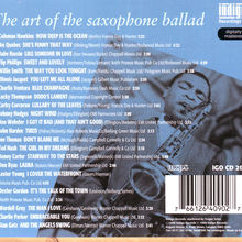 The Art Of The Saxophone Ballad