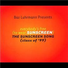 Everybody's Free (To Wear Sunscreen) (CDS)