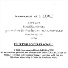 Homemadesoul Vol. 2: Love