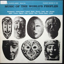 Music Of The World's Peoples Vol. 1 (Vinyl)
