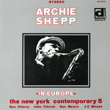 In Europe (With The New York Contemporary Five) (Vinyl)