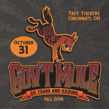 2014/10/31 Taft Theater, Cincinnati, OH CD1