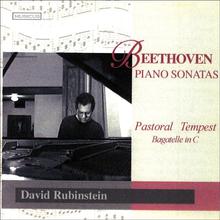 David Rubinstein plays Beethoven Pastoral and Tempest Sonatas
