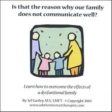 Is That The Reason Why Our Family Does Not Communicate Well?
