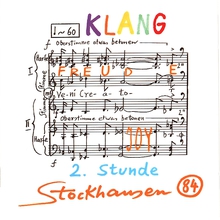 Stockhausen Edition 84 - Freude