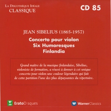 La Discotheque Ideale Classique - Violin Concertos, Six Humoresques & Finlandia CD85