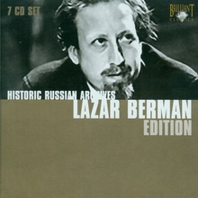 Historical Russian Archives: Lazar Berman Edition CD1
