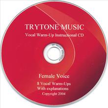 Trytone Music Vocal Warm-Up Instructional CD (Female Voice)