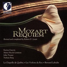 Mozart: Requiem (With Les Violons Du Roy, Under Bernard Labadie)