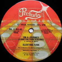 On A Journey (I Sing The Funk Electric) (EP) (Vinyl)