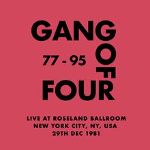 Live At Roseland Ballroom, New York City, Ny, Usa - 29Th Dec 1981 CD1