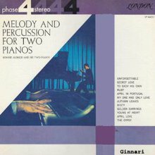 Melody And Percussion For Two Pianos (Vinyl)