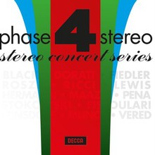 Decca Phase 4 Stereo 4. Ravel: Bolero. Borodin: Polovtsian Dances. Rimsky-Korsakov: Capriccio Espagñol. Tchaikovsky: Capriccio Italien. Black