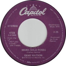 Mama Sold Roses / Pick The Wildwood Flower (VLS)