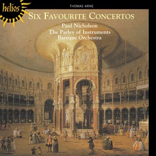 Arne: Six Favorite Concertos
