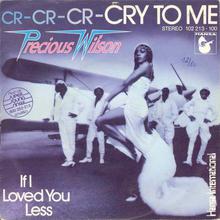 Cr-Cr-Cr-Cry To Me (VLS)