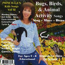 Bugs, Birds, & Animal Activity Songs