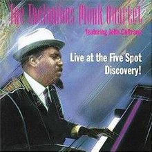 Live At The Five Spot (With John Coltrane) (Reissued 1993)