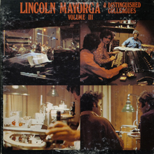 Lincoln Mayorga & Distinguished Colleagues - Vol. III (Vinyl)