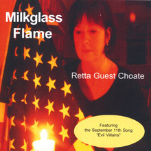 Milkglass Flame