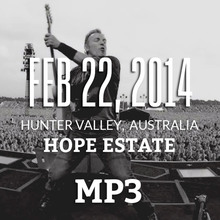Live At Hunter Valley, 02-22-2014 (With The E Street Band) CD1
