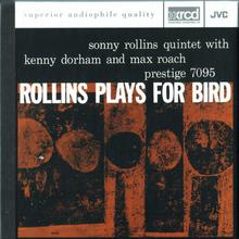 Rollins Plays For Bird (Vinyl)