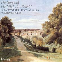 The Songs Of The Songs Of Henri Duparc