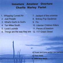 Immature Amateur Overture/ Charlie Marley Parlet