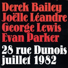 Topographie Parisienne (With Evan Parker & Han Bennink) CD1