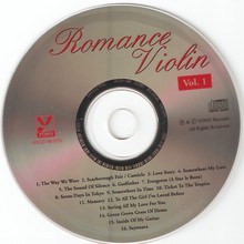 Romance Violin Vol 1