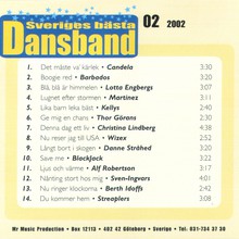 Sveriges Bästa Dansband - 2002 cd 2