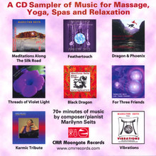 CD Sampler of Music for Massage, Yoga, Tai Chi, Relaxation & Cool Jazz!