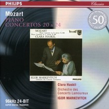 Mozart. Piano Concertos Nos. 20 & 24 (Remastered 2000)