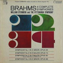 Brahms: Complete Symphonies (Symphony No. 2 In D Major, Op. 73) (Reissued 1972) (Vinyl) CD2