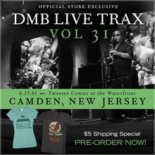 DMB Live Trax Vol. 31 - Tweeter Center At The Waterfront CD1