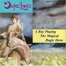 A Boy Playing The Magical Bugle Horn
