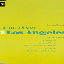 Costello & Nieve: For The First Time In America CD1